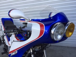 Kさん専用 cbr400f 1型青白カラー　デュアルカウル ホンダ初めてのフルカウル400」は耐久レーサーのイメージ！ CBR400F