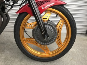 怒涛のCBX紹介⑤ !!【CBX400F 2型カラー】茶革タックロール