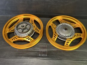 【未使用品】 CBX ホイールゴールド リメイク｜旧車カスタム＆レストア パーツ